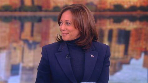 In first TV interview of 2024 campaign, Kamala Harris said a lot.